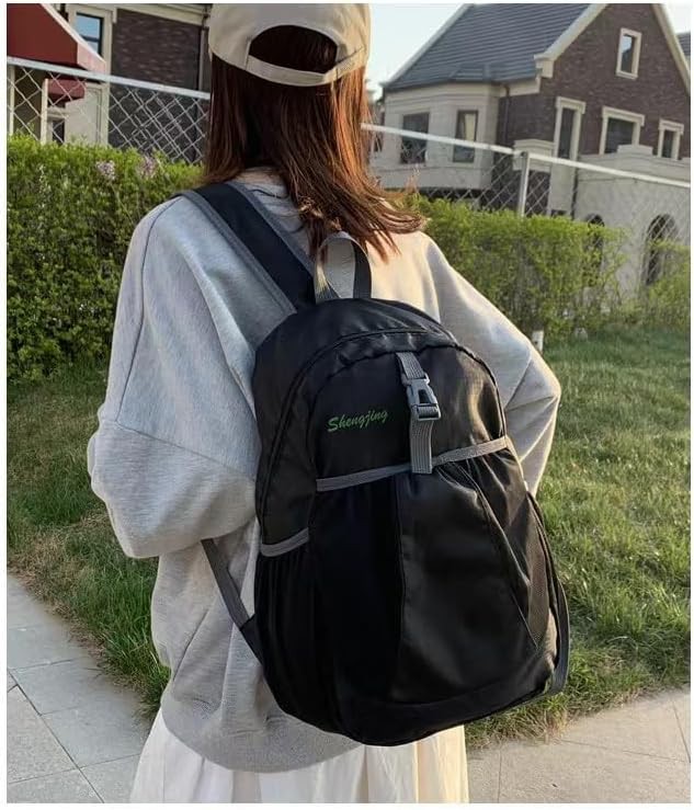 Black foldable waterproof 20L daypack — photo 4