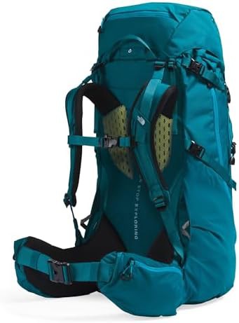 Women's Terra 55 backpack in moss and sapphire — photo 4