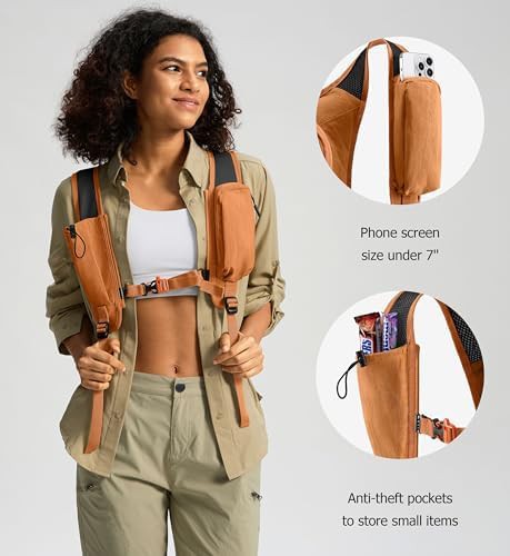 Orange Lightweight Travel Daypack 10L — photo 4