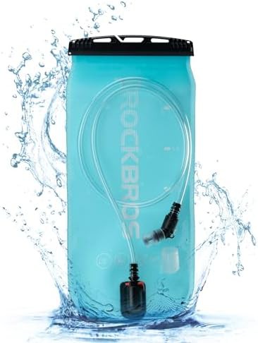 Leakproof hydration bladder water reservoir for hiking