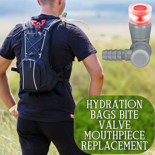 Silicone hydration reservoir bite valve — photo 4