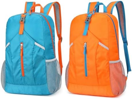 Lightweight 25L collapsible travel backpack