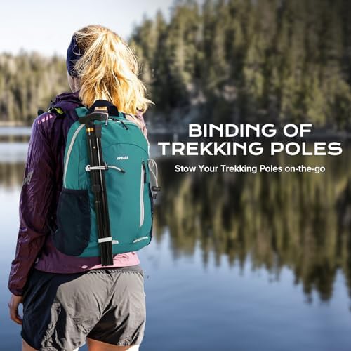 Water-resistant small hiking daypack with tool loops — photo 4