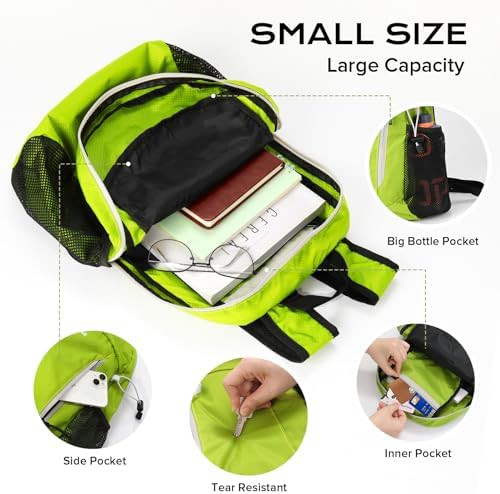 Lightweight travel daypack with tool loops — photo 3