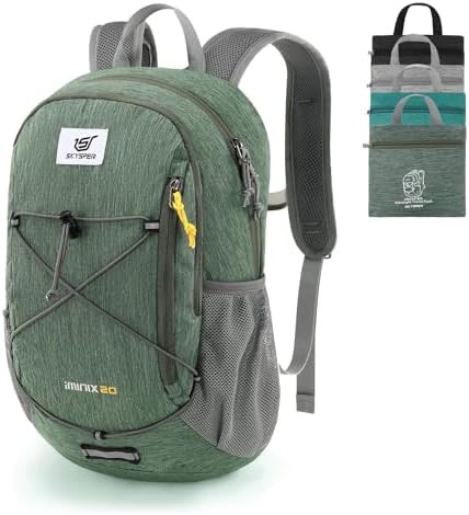 Skysper foldable 20l hiking daypack