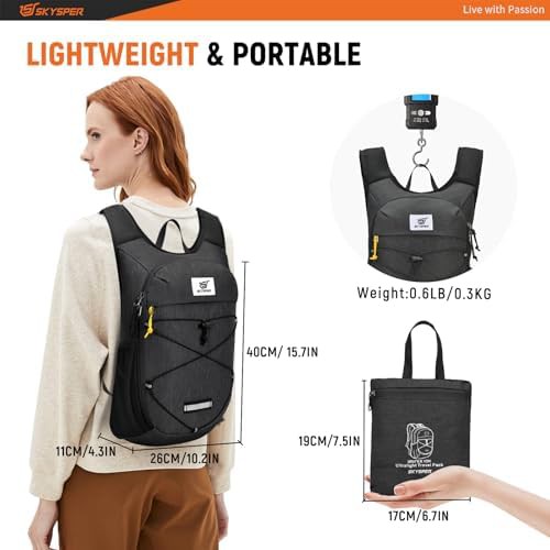 Dual size foldable ultralight daypack — photo 4