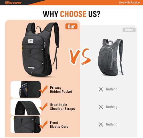 Dual size foldable ultralight daypack — photo 5