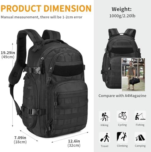 Military 30L Tactical MOLLE Daypack — photo 3