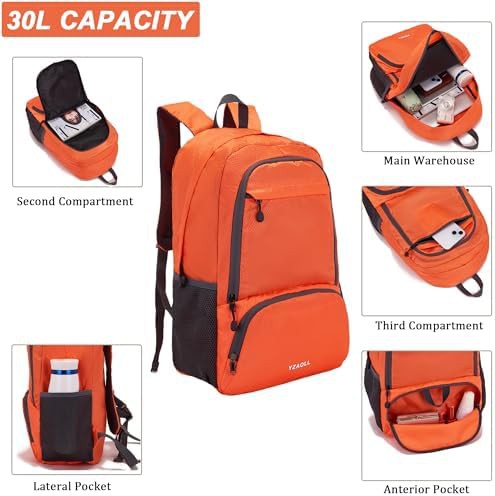 Lightweight 30L Packable Hiking Daypack — photo 4