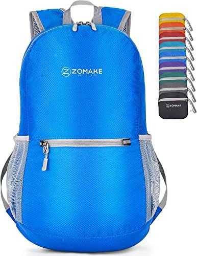 Bright red and dark blue 20l daypack — photo 5
