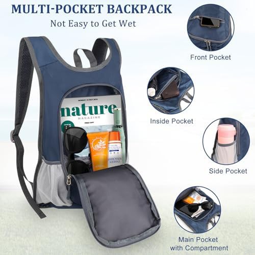 Packable 15L hiking daypack for outdoor gear — photo 4