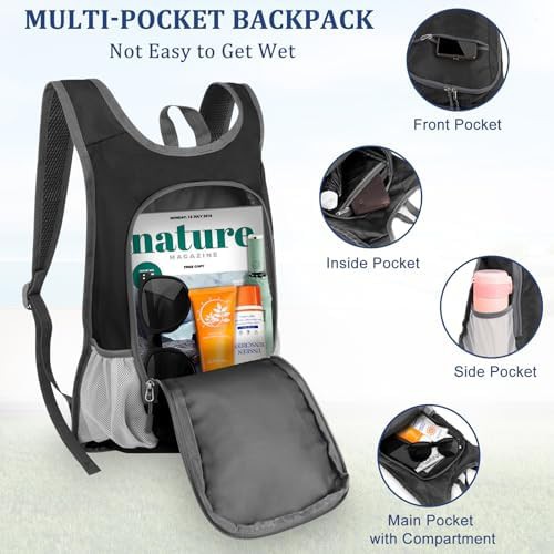 Foldable 15L travel day pack for hiking — photo 4
