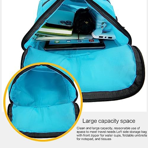 Navy blue packable ultralight hiking daypack — photo 4