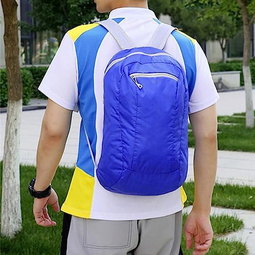 Navy blue packable ultralight hiking daypack — photo 5