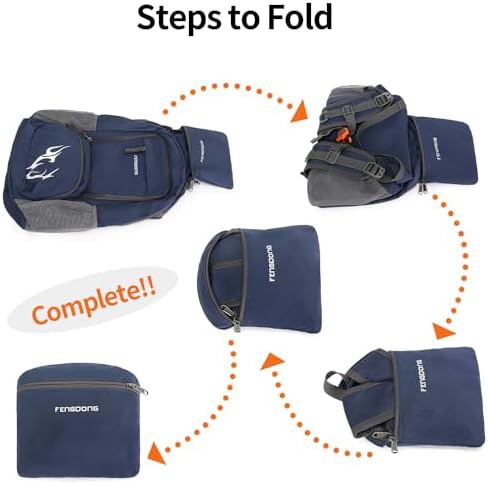 Small waterproof travel hiking daypack 35L — photo 3