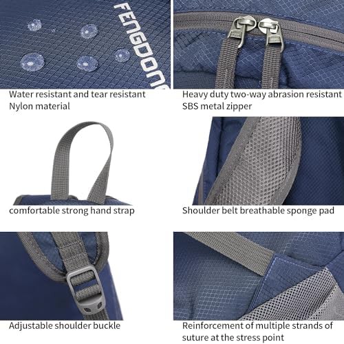 Small waterproof travel hiking daypack 35L — photo 4
