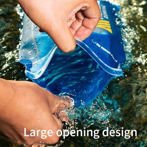 Blue foldable hydration bladder 1.5 liter — photo 5