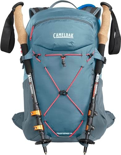 Womens fourteener 24 hiking backpack smoke blue — photo 5