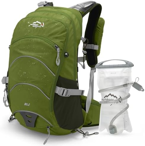 IX INOXTO hydration backpack green 20l
