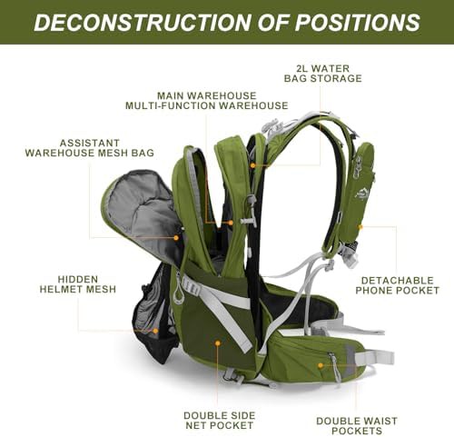 IX INOXTO hydration backpack green 20l — photo 4