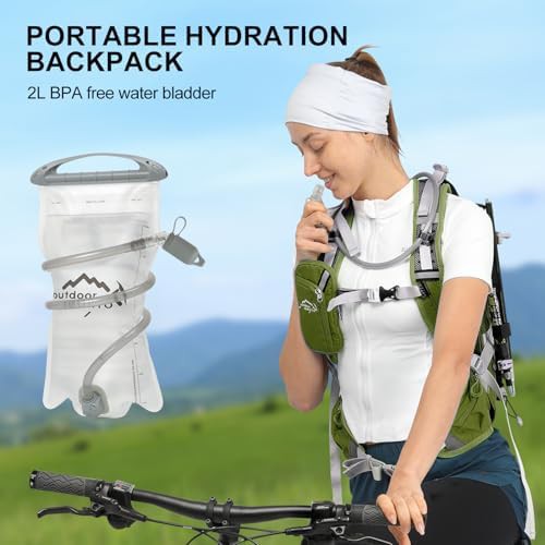 IX INOXTO hydration backpack green 20l — photo 5