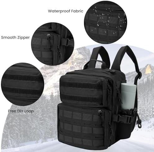 Small tactical backpack for hiking — photo 4
