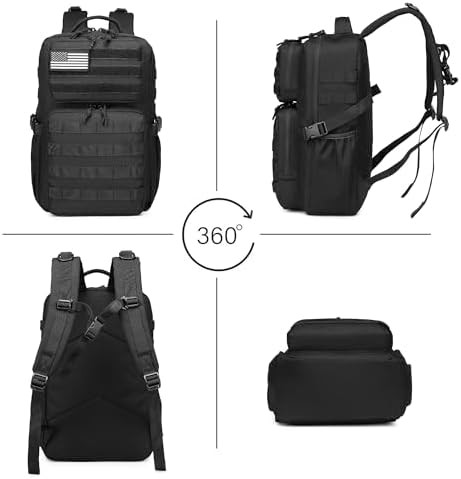 Waterproof daypack with water bottle holder — photo 3