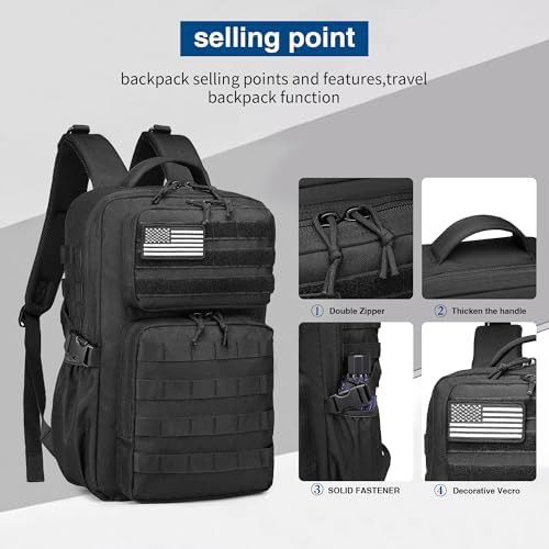 Waterproof daypack with water bottle holder — photo 5