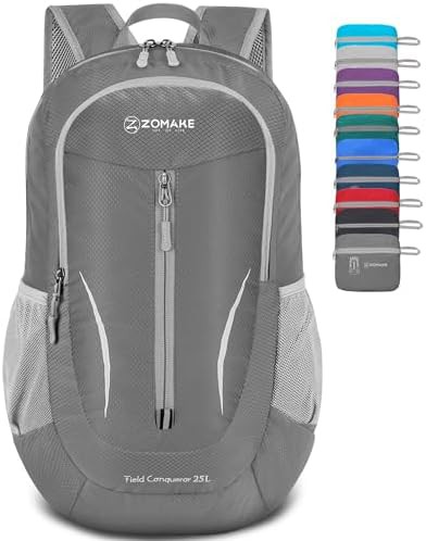 Blue 25L ultralight hiking daypack