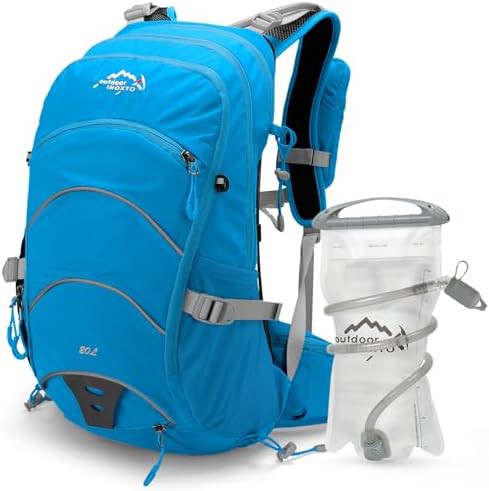 IX INOXTO hydration backpack blue 20l