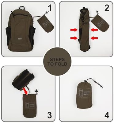Jasper foldable 20L hiking daypack — photo 5
