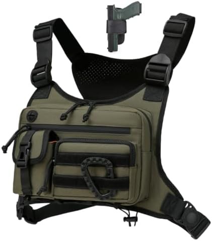 Cycling tactical chest rig for sports