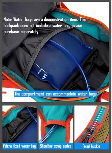Green 15L cycling hydration daypack — photo 5
