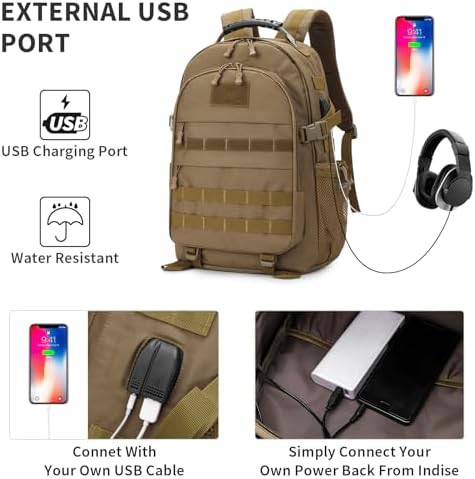 40L military tactical assault pack — photo 3