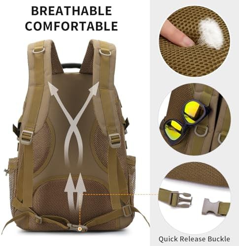 40L military tactical assault pack — photo 5