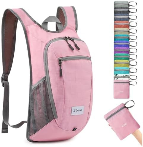 Compact hiking daypack shoulder bag 10.0 in