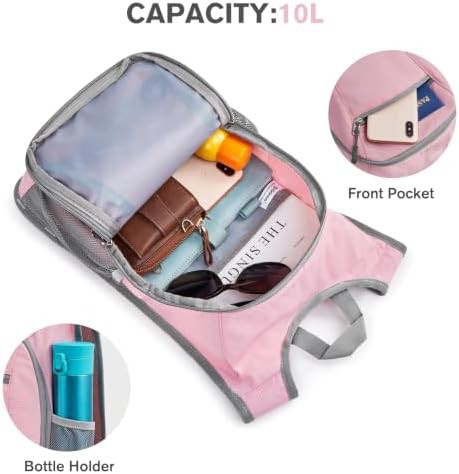 Compact hiking daypack shoulder bag 10.0 in — photo 3