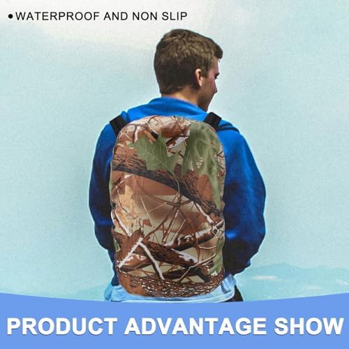 Leaf Camo Waterproof Rucksack Rain Cover — photo 4
