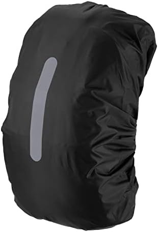 Black Waterproof Backpack Cover Extra Large