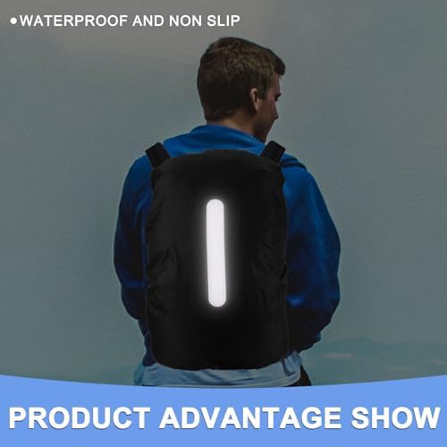 Black Waterproof Backpack Cover Extra Large — photo 4