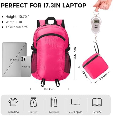 Pink small hiking daypack 15l — photo 3