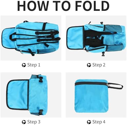 Blue small hiking daypack 15l — photo 4