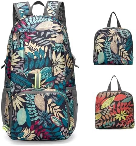 Blue foldable outdoor sports backpack