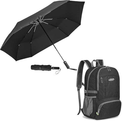 Black waterproof 40l hiking backpack