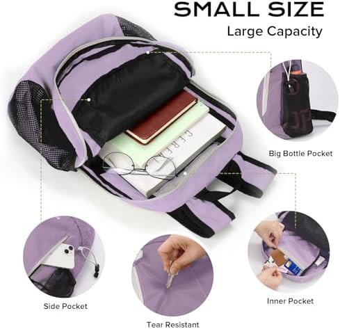 Womens ultralight water-resistant hiking daypack — photo 3