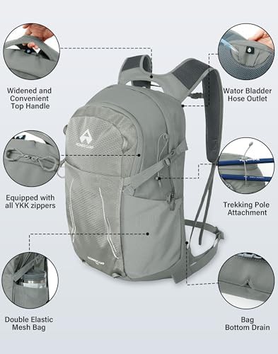 Pioneer Camp hiking backpack 22L grey — photo 5
