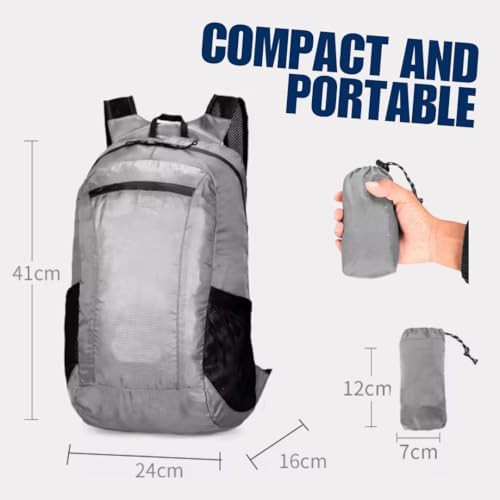 Orange ultralight hiking daypack 20L — photo 5