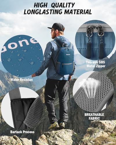 Packable daypack backpack 20l lightweight — photo 4