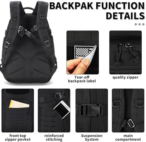 30L military outdoor travel daypack — photo 3