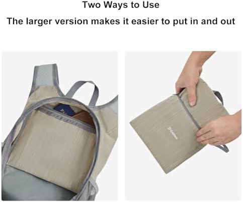 Beige casual shoulder daypack 15.0 in — photo 5
